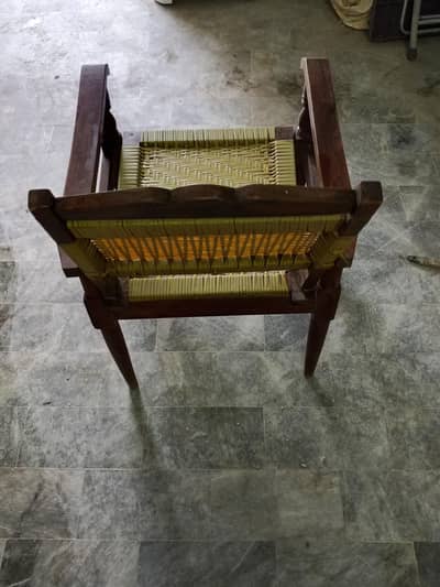 Wooden 4 chairs