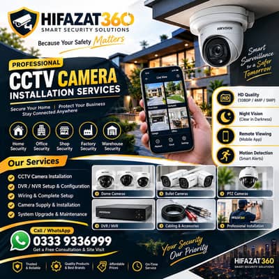 CCTV Camera Installation for Shops, Plazas & Warehouses