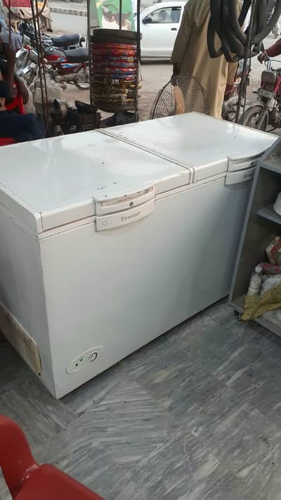 Dual Door Freezer and Fridge - 2 in 1
