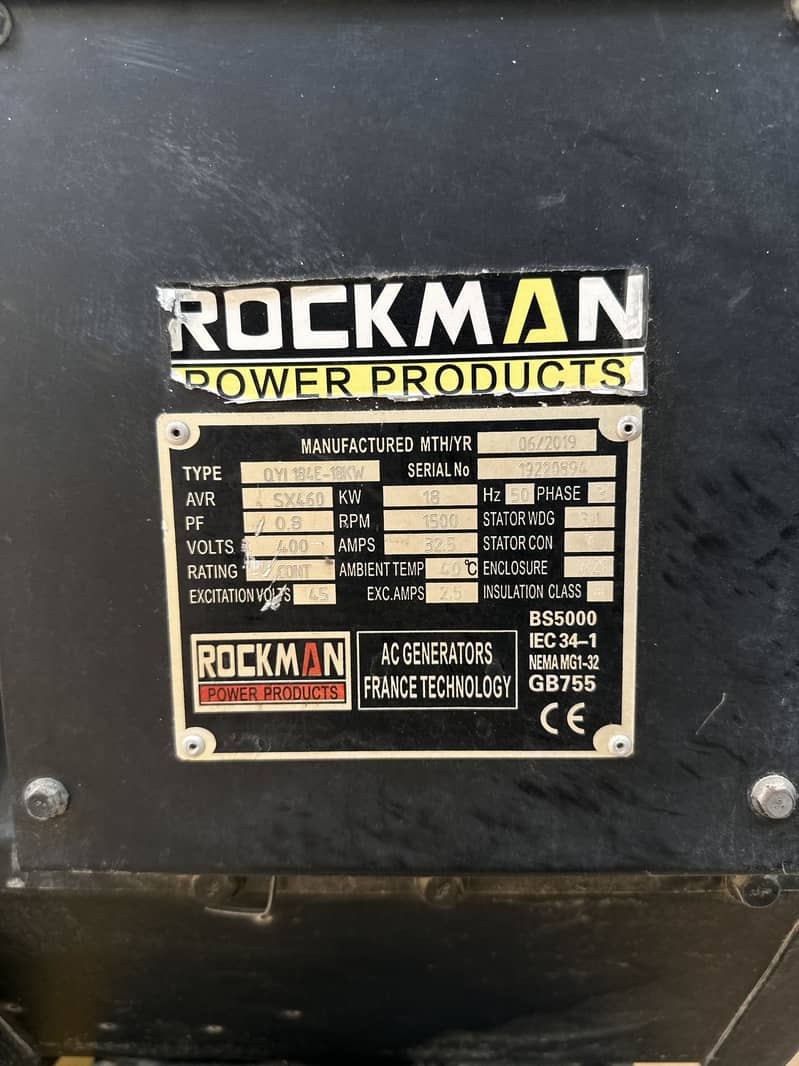 18 Kv generator 12