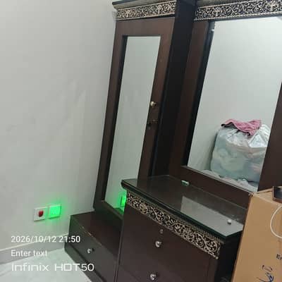Dressing Table & Iron Stand for Sale | Home Furniture