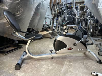 Exercise (Magnetic recumbent bike) cycle