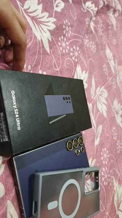 SAMSUNG GALAXY S24 ULTRA 12 512 WITH BOX DUAL SIM PLUS ESIM NON ACTIVE