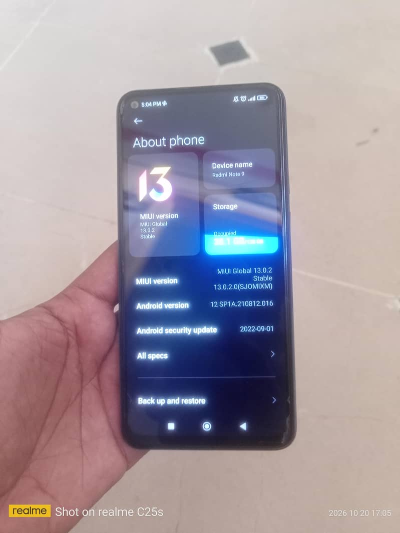 readmi 9s seald mobile 4