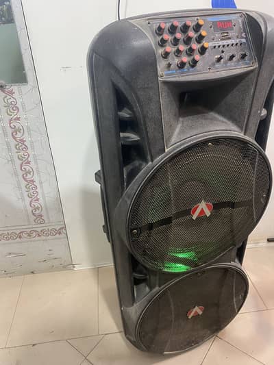 Audionic AMP-12 Tower Speaker – Dual Speakers – USB/AUX
