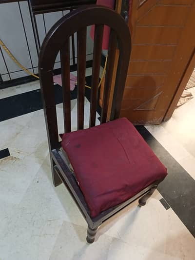 Wooden dining chairs