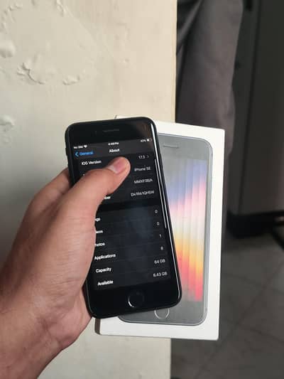 iphone se 3rd generation 2022 jv 64gb box open health 98