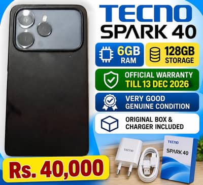 tecno spark 40