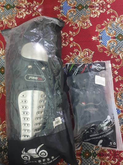 pro X safety Elbow and knee Guard With Gloves