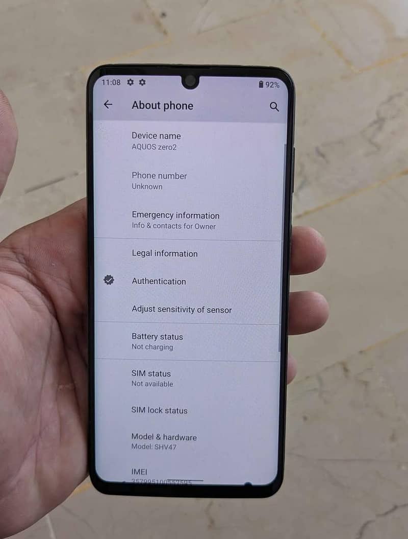 Sharp Aquos Zero 2 1