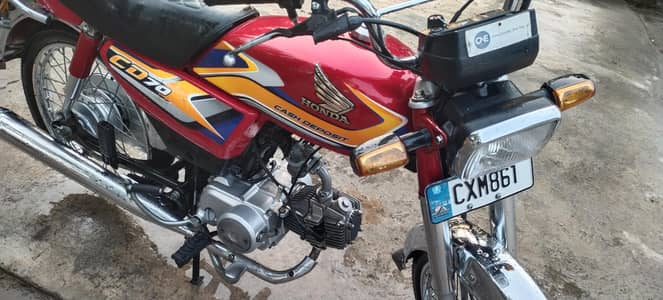 Honda cd70 2024/2025 isb register urgent sale