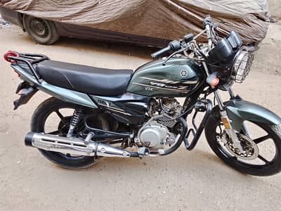 Yamaha yb dx 125 alloy rims self start disck break June 2023