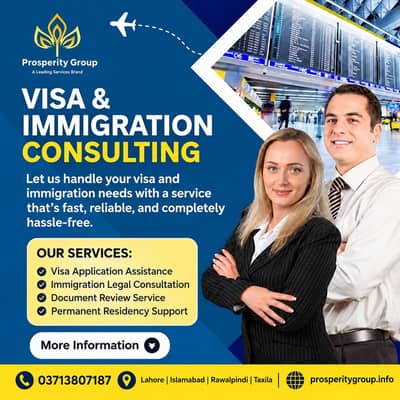 Prosperity Group – Visa Consultancy for UK, USA, Canada & Europe 