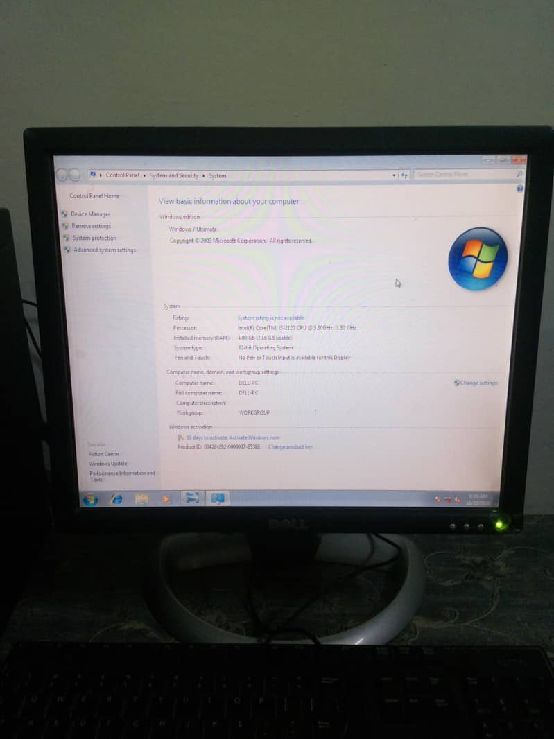 Dell Computer Setup corei3 2nd gen 1