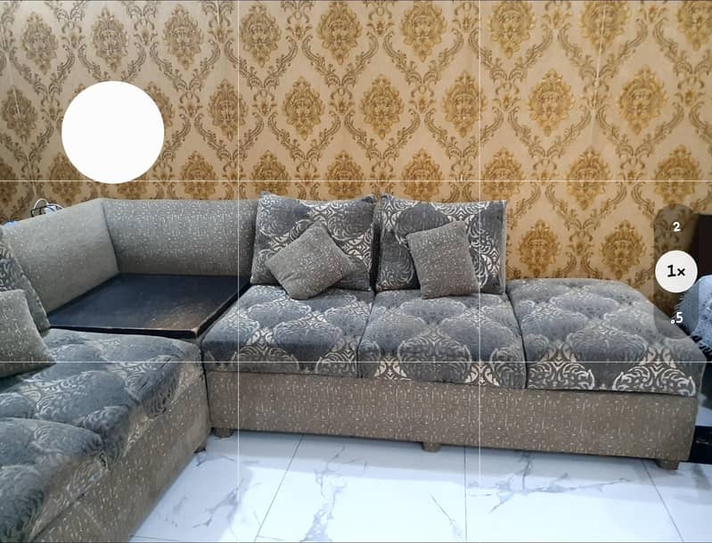 L Shaped sofa 2