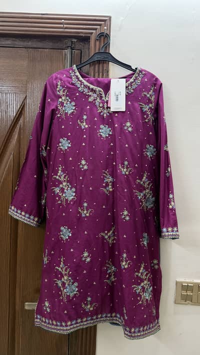 Batik 2 pc stitched suit