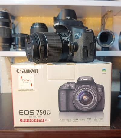 Canon 750D Professional DSLR Fixed Price