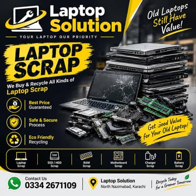 Laptop scrape