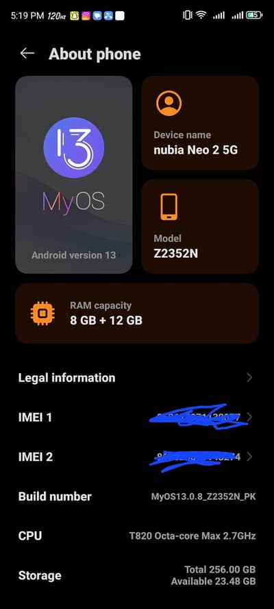 ZTE Nubia Neo 2 5G