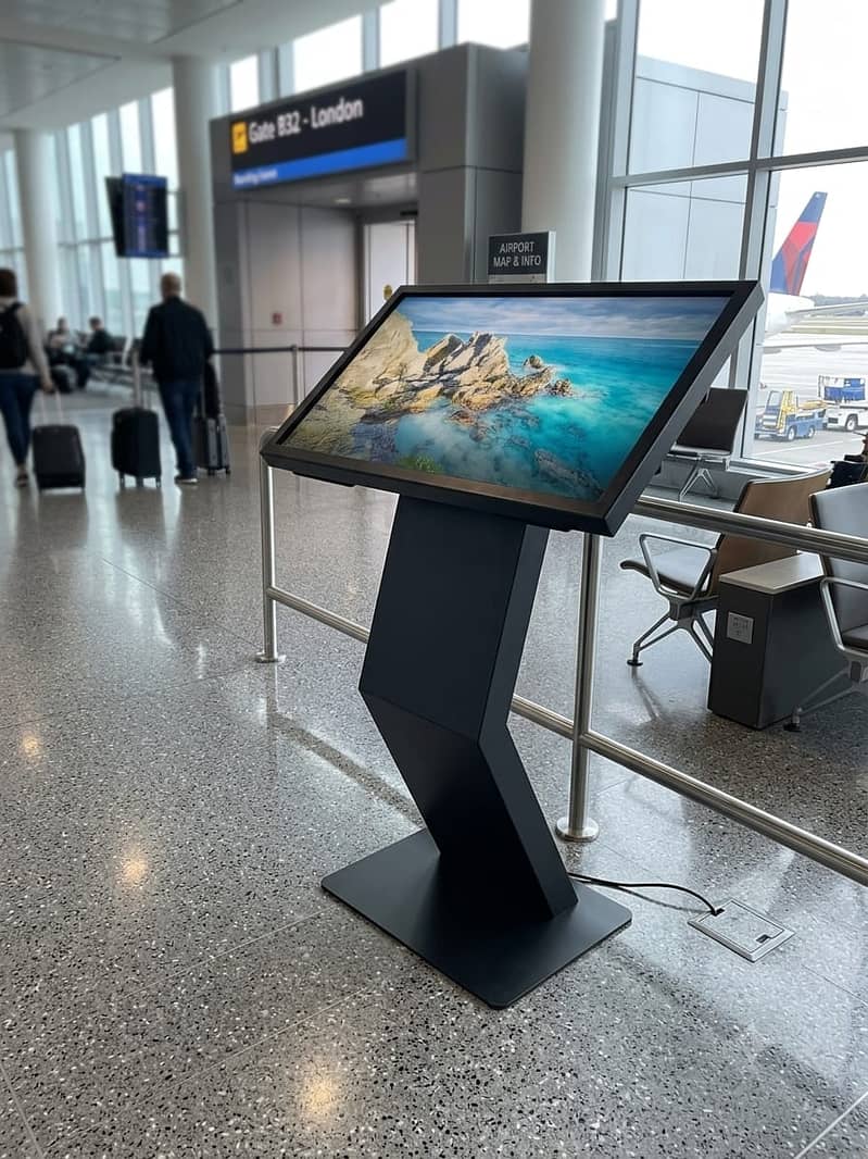 32-Inch Touch & Non-Touch Interactive Kiosk – Self-Service Solution 3