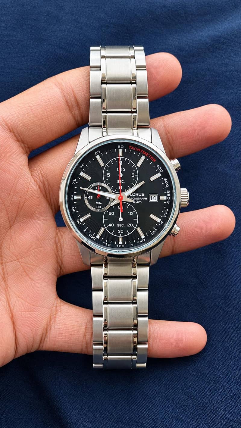 Lorus Men's Chronograph Watch 10/10 Condition - Watches - 1120683716
