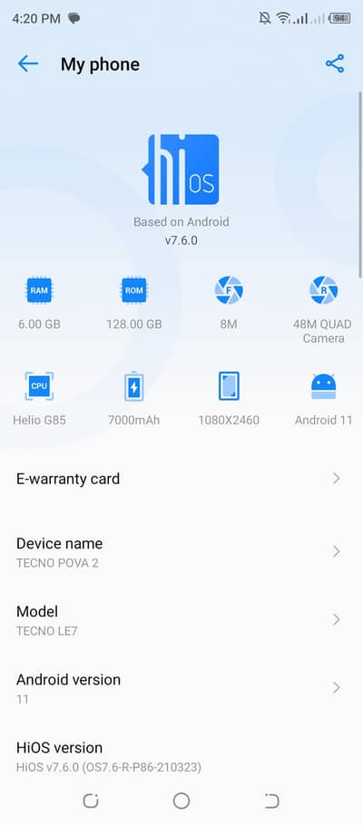 Tecno Pova 2