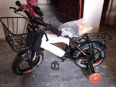 New KidsBicycle for Sale  Stylish Design with Basket & Training Wheels