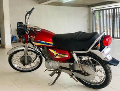 Honda CG 125 Hyderbad number  2019 Model