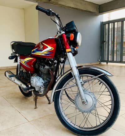 Honda CG 125 Hyderbad number  2019 Model