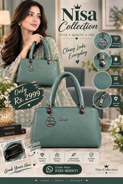 premium Quality ladies HandBag | stylish bag for girl