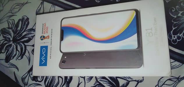 . Vivo Y81 With Original Charger Condition Like New