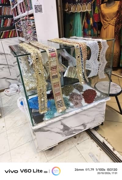 Counter For Sale Jewelry And Other Working.