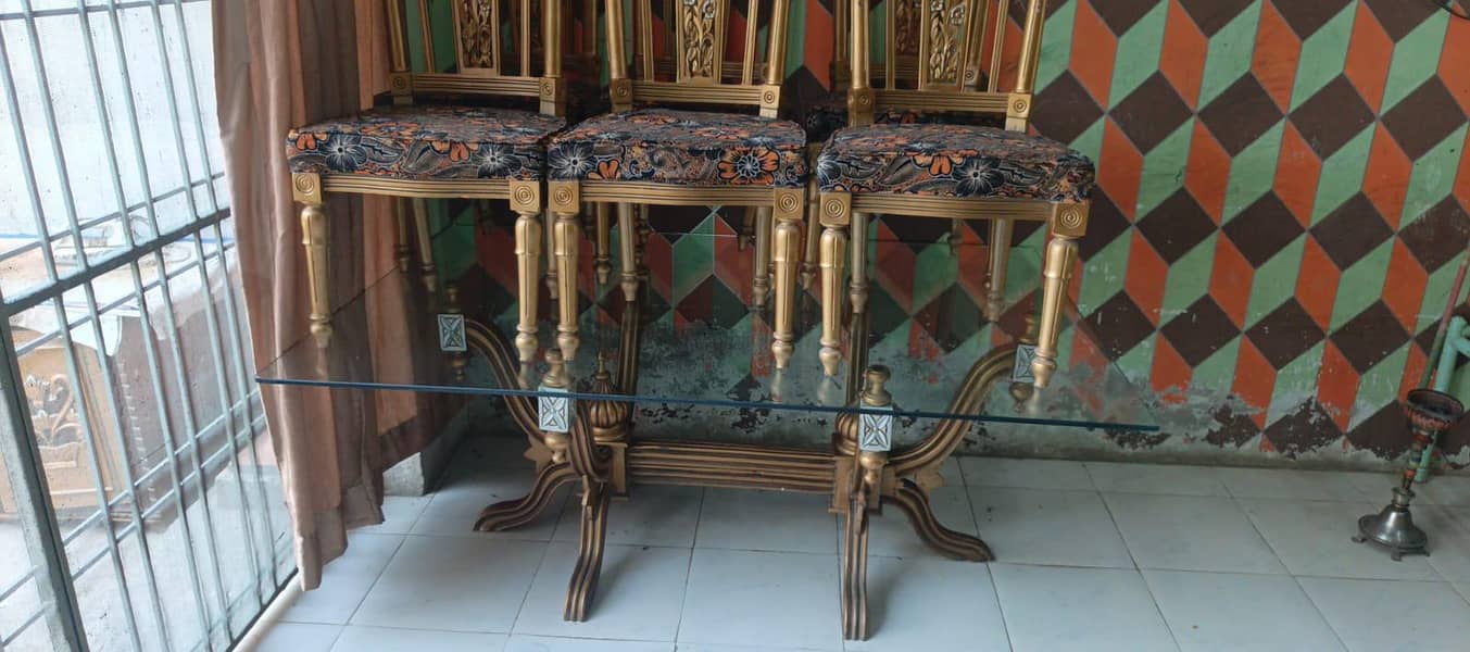 Dining table with chairs 1
