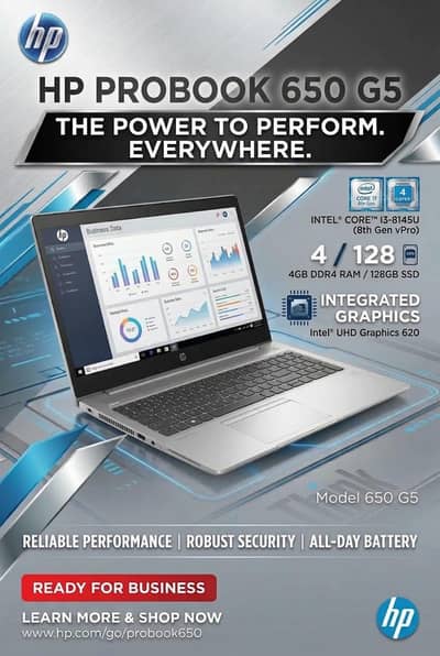 HP PROBOOK 650 G5 I3/5TH 4/128