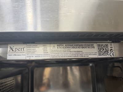 Xpert built in microwave