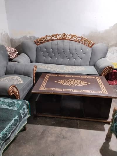 Sofa set for sale 2 small sofa 1 seeter and 1 large sofa