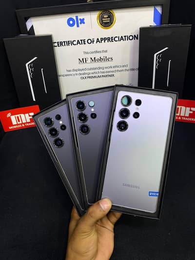 Samsung S25 Ultra 512GB 1TB Official Pta Approved Dual SIM With Box