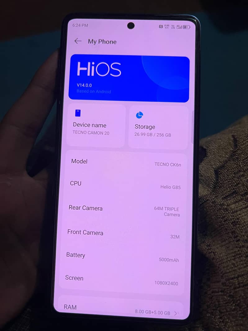 Tecno CAMON 20 3