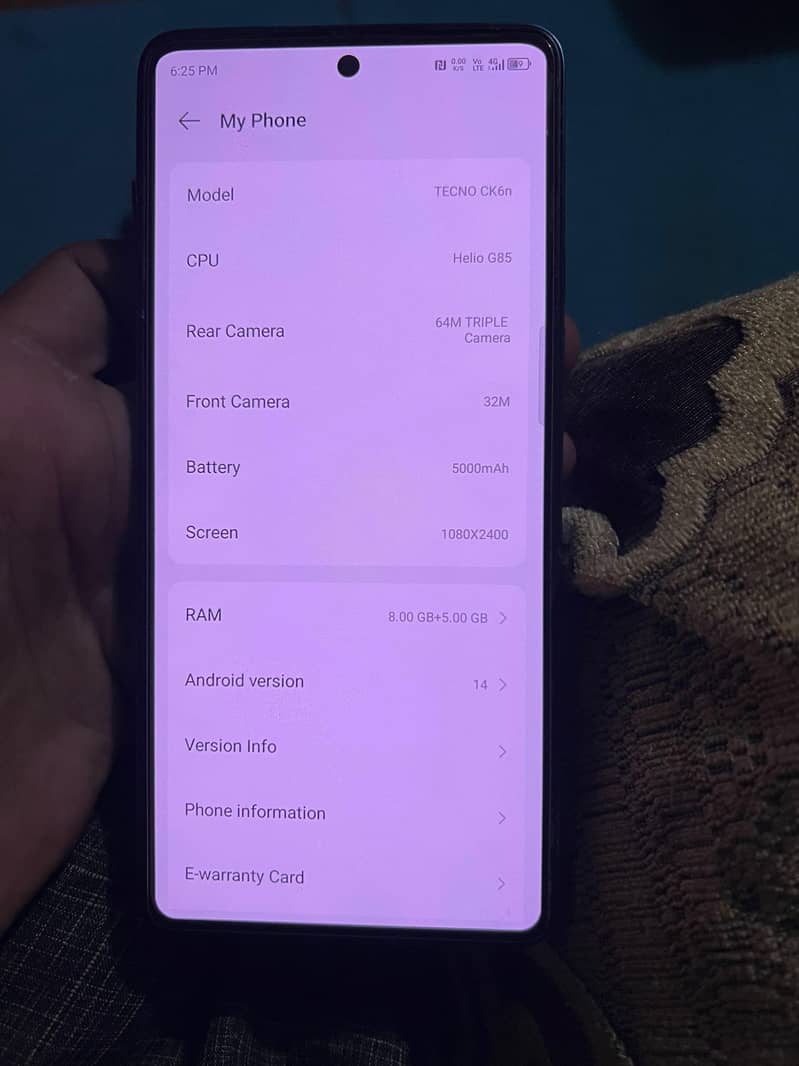 Tecno CAMON 20 4