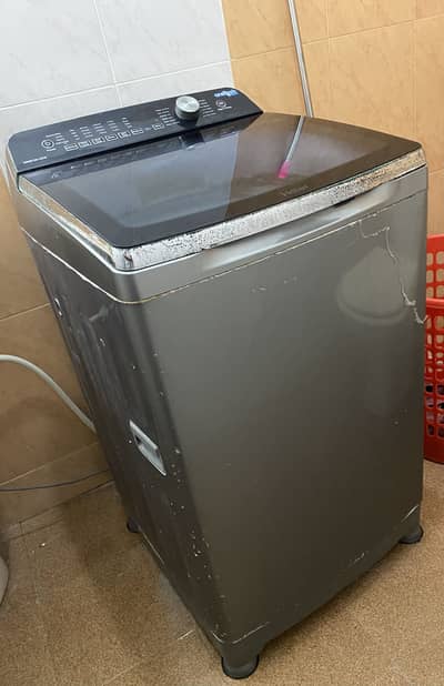 One touch hair washing machine