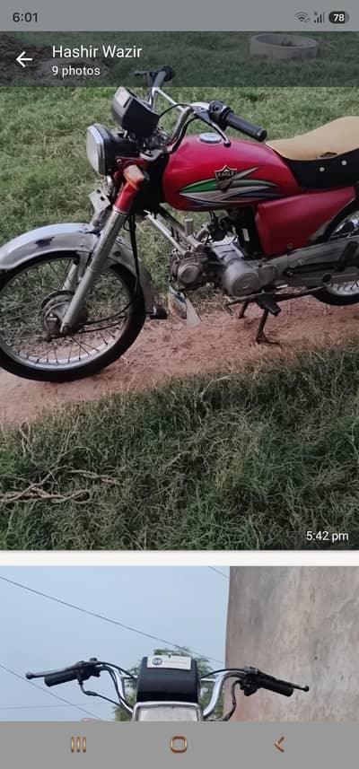 selling bike honda