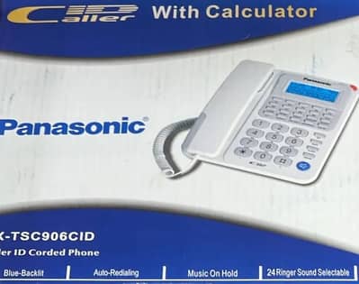Panasonic KX-TSC906CID Caller ID Corded Landline Phone