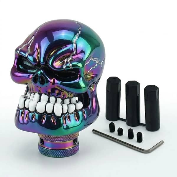 1 Pc Universal Skull Gear Shift Knob for Manual Transmission