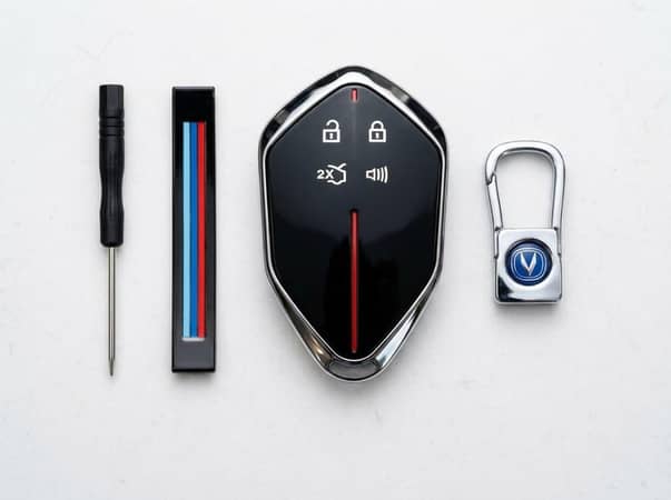 Deepal S05 Key Cover with Metal Shell – Premium Smart Car Key Case, Remote Key Fob Protector