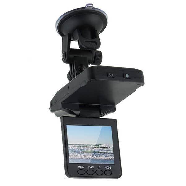 1 Pc Car DVR Dash Camera with 6 LEDs Night Vision, 2.5" Display, 90° View, G-Sensor, Loop Recording