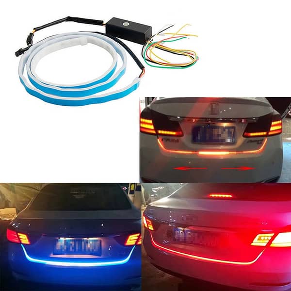 1 Pc Car Trunk Light LED - Rear Brake Light with Side Turn Signals for Vehicle
