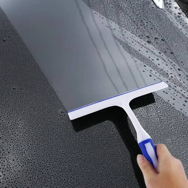 1 Pc Car Windshield Water Scraper – T-Type Glass Cleaning Squeegee for Auto Windows and Home Cleaning