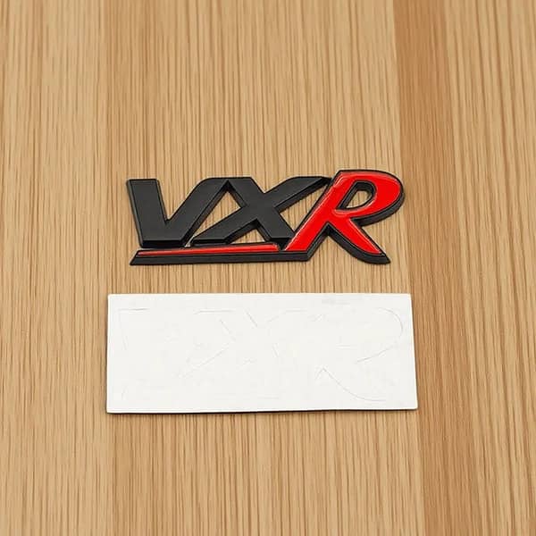 VXR 3D Metal Car Emblem Badge – Universal Fit