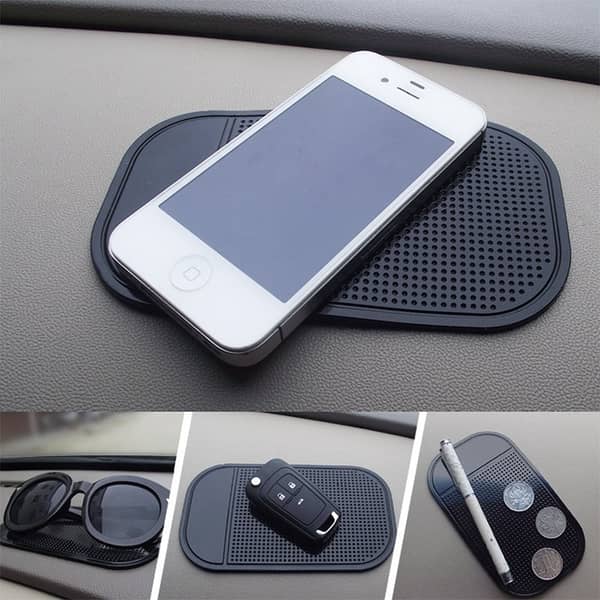 3 Pcs Anti-Skid Pad: Non-Slip Phone Holder Mats for Dashboard, Center Console, or Window