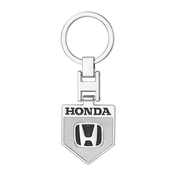 Honda Metal Car Keychain – Premium Zinc Alloy Key Ring for Car, Bike & Motorcycle Keys